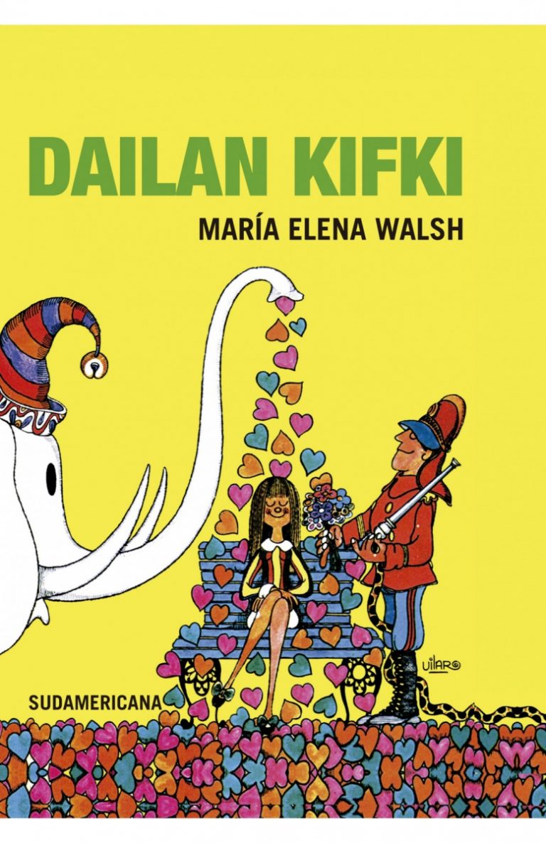 Portada de Dailan Kifki, de María Elena Walsh, en su edición original de Editorial Sudamericana